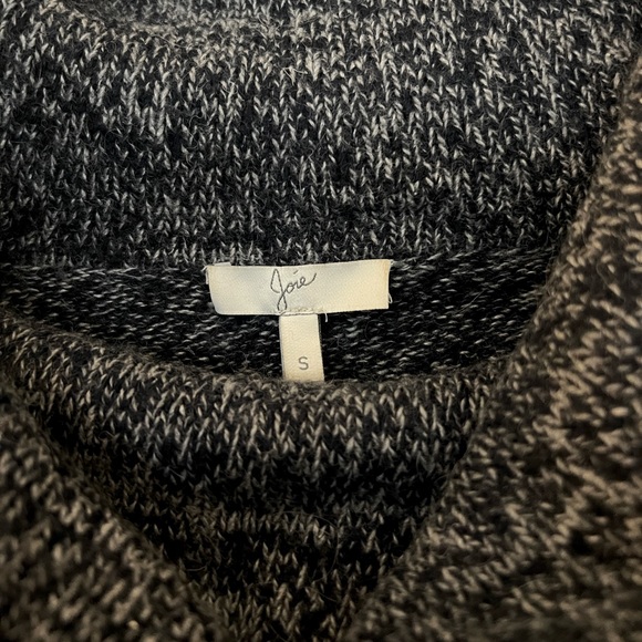 JOIE Size Small Wesley Marble Cowl Neck Sweater - Picture 3 of 3